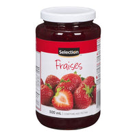Selection Confiture de fraises 500ml