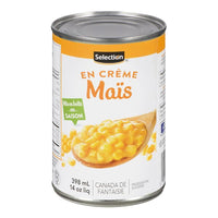Selection Maïs en crème 398ml