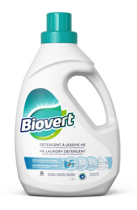 Biovert HE laundry detergent 1.4L (fragrance-free)