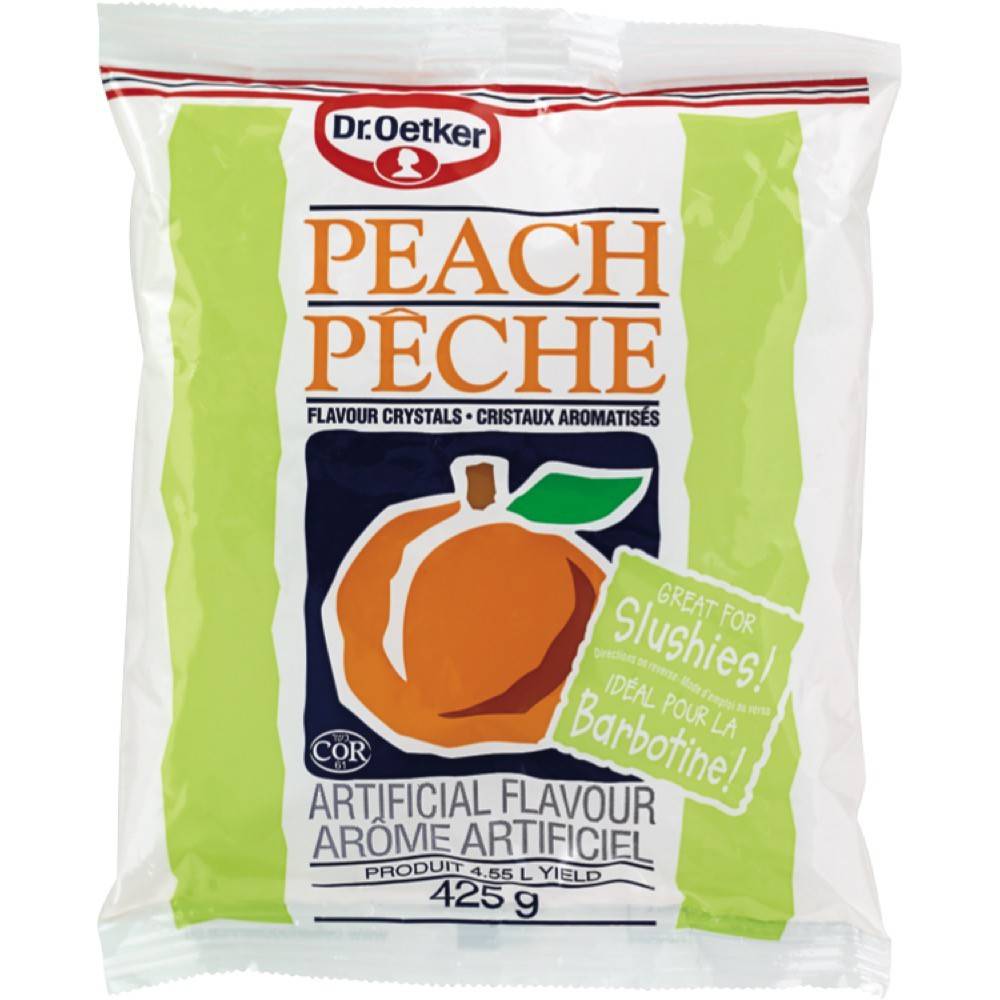 Dr. Oetker cristaux à la pêche 425g