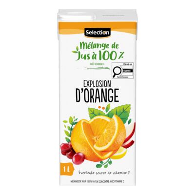 Selection jus explosion d'orange 1L