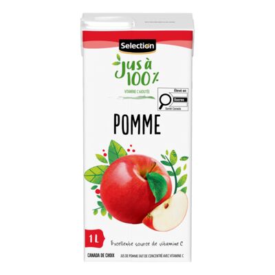 Selection jus de pomme 1L