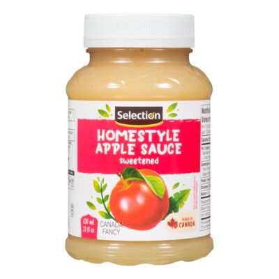 Selection purée de pommes style maison 620ml