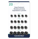 Snaps various sizes