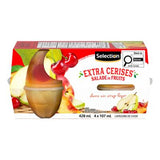 Selection salade de fruits extra cerises 4x107ml
