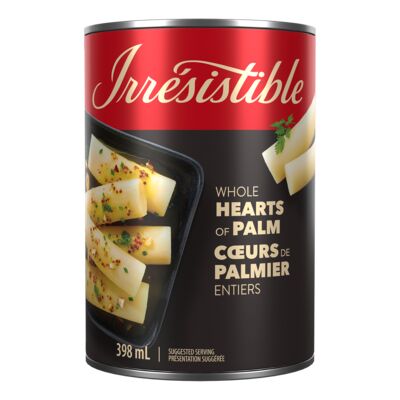 Irresistibles coeur de palmier entier 398ml
