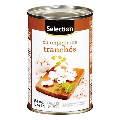 Selection champignon tranché 284ml