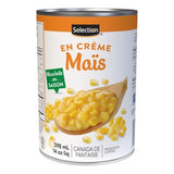 Selection maïs en crème 398ml