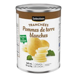 Selection pommes de terre blanches tranchées 540ml