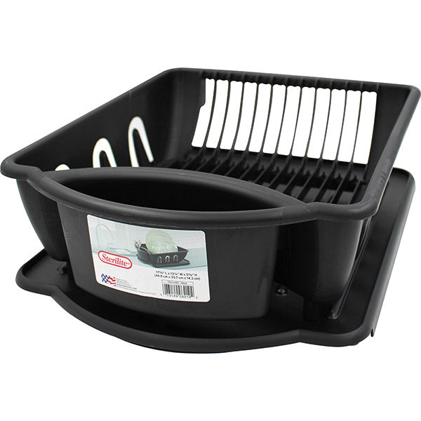 Sterilite égouttoir noir