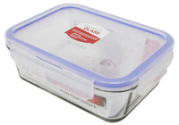 Contenant en verre avec couvercle à clip 1600ml