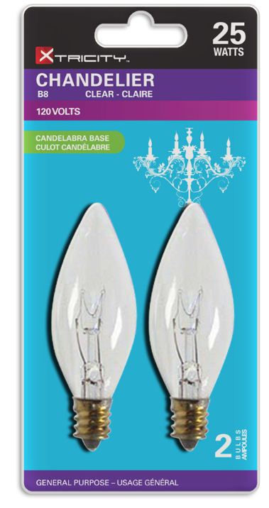 Xtricity ampoule b8 25W pk2