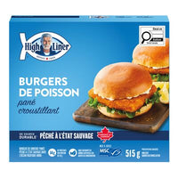 High Liner burgers de poisson panés 515g
