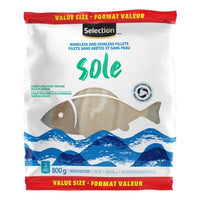 Selection filets de sole 800g - Dollar Royal