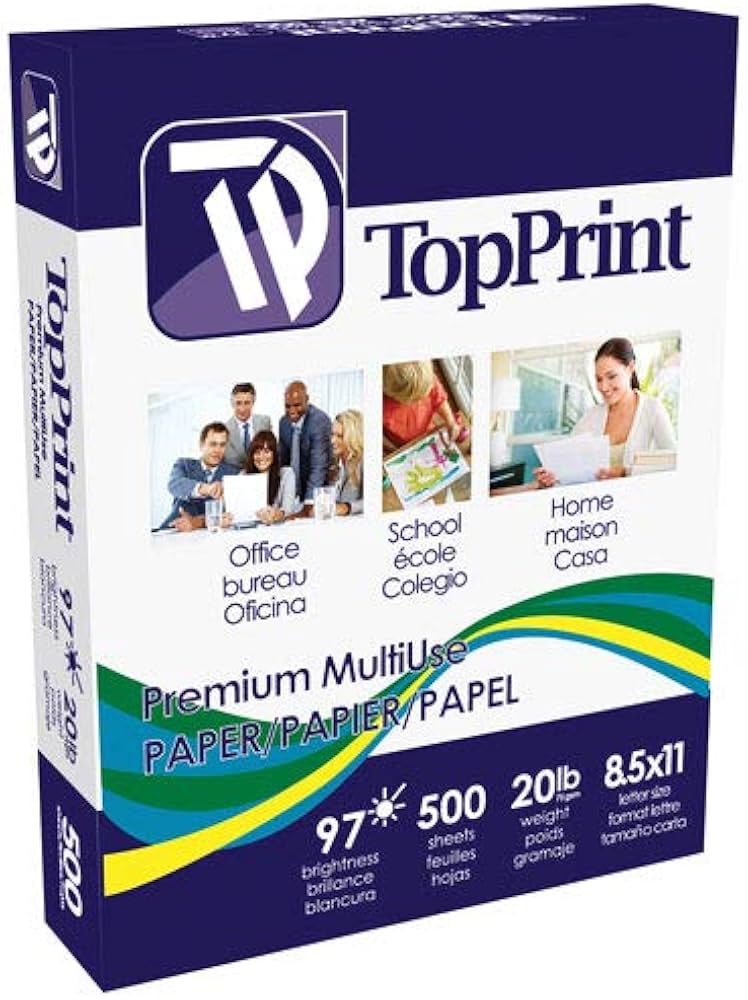 TopPrint papier imprimante pk500 - Dollar Royal