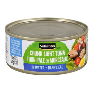 Selection thon pâle en morceaux 170g