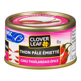 Clover leaf thon pâle émietté chili thaï épice 85g
