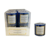 Bougie pillar parfumée bleu royal 3"