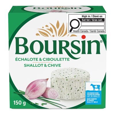 Boursin échalote et ciboulette 150g