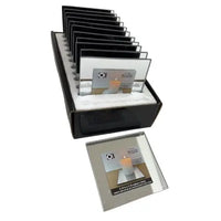 Support bougie miroir carré 3