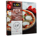 Ilios pizza bûche de chèvre 360g