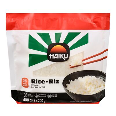 Haiku riz blanc précuit 400g