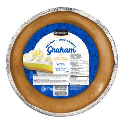 Selection croute à tarte Graham 9"