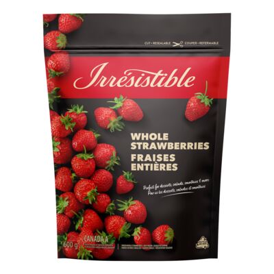 Irresistble fraises entières 600g