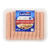 Lafleur saucisses porc et boeuf 375g