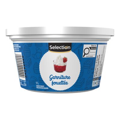 Selection garniture fouetté 1L