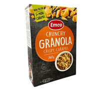 Emco granola caramel 340g