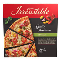 Irresistibles pizza croûte mince légumes 385g