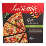 Irresistibles pizza croûte mince légumes 385g