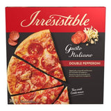 Irresistibles pizza double pepperoni 365g