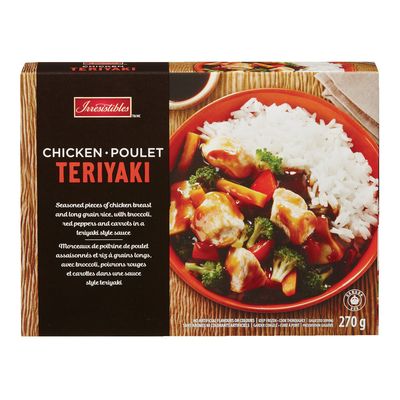 Irresistible poulet teriyaki avec légumes 270g
