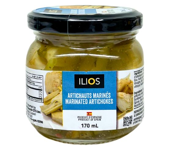 Ilios artichauts marinés 170ml
