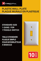 Xtricity plaque pour interrupteur simple