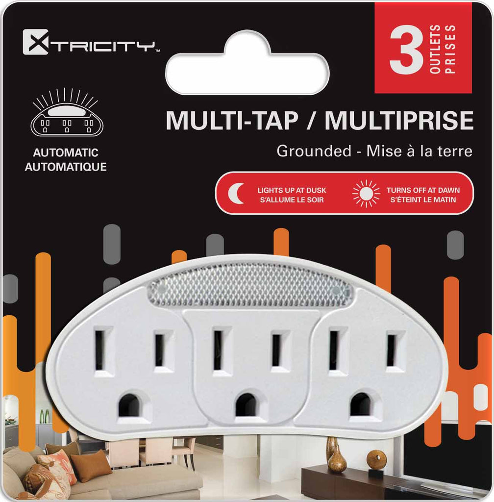 Xtricity multiprises avec veilleuse