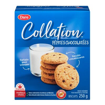 Dare collation pépites de chocolat 250g