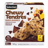Selection barre aux pépite de chocolat 157g