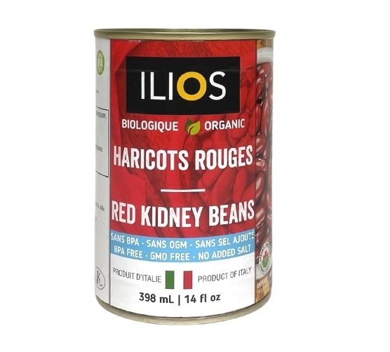 Ilios haricots rouges biologique 398ml