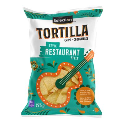 Selection croustilles tortilla 275g