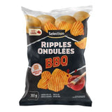 Selection croustilles ondulées BBQ 200g
