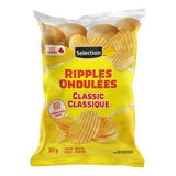 Selection croustilles ondulées nature 200g