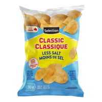 Selection croustilles nature moins de sel 200g