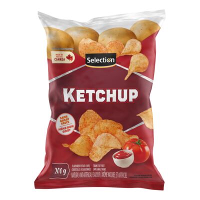 Selection croustilles ketchup 200g