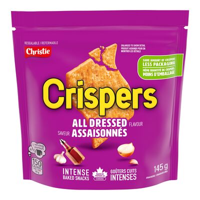 Crispers craquelins assaisonné 145g