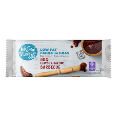 Mieux-être craquelins riz au BBQ 100g - Dollar Royal