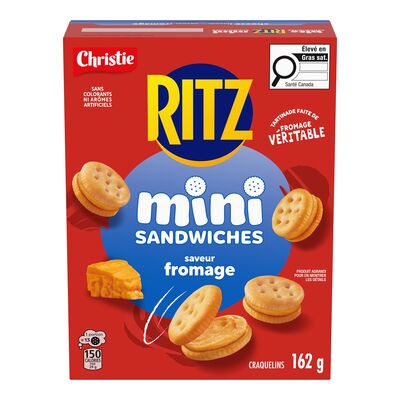 Christie mini ritz au fromage 162g