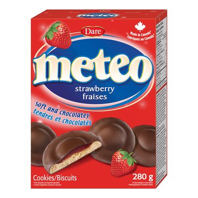 Dare Meteo biscuits aux fraises et chocolat 280g - Dollar Royal